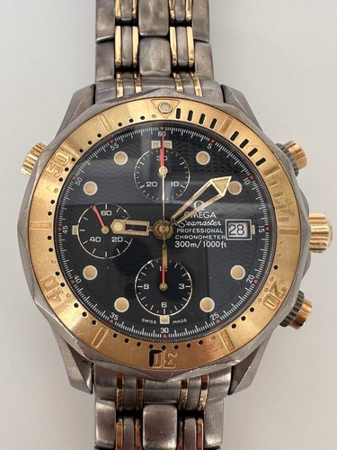 Omega seamaster titanio - titanio, oro